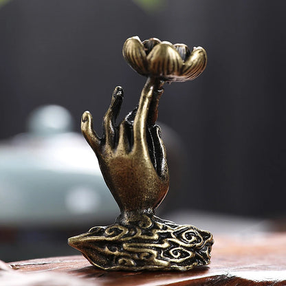 Buddha Hand Incense Cone Burner