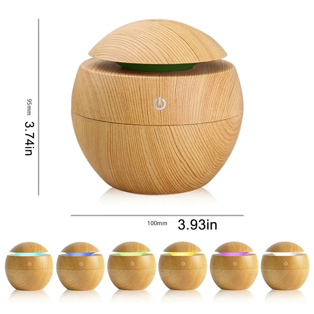 Wooden Mushroom Humidifier