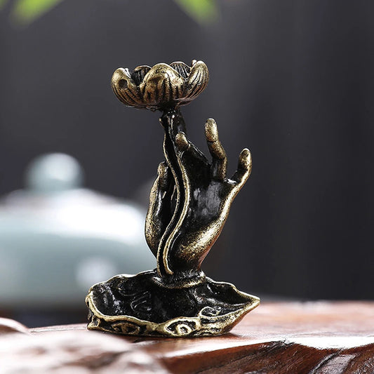 Buddha Hand Incense Cone Burner